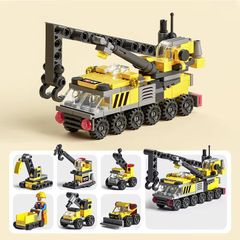 8612-2 크레인 자동차 레고 블록 호환 키트 LEGO 호환 제품 시티 교육 장난감 선물 미니 피그 전국 무료 배송 신품 미사용 제품 싼 추적 없음