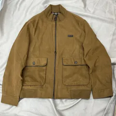 MACCHIO ジップアップジャケット　ブルゾン　フルジップ　L ブラウン