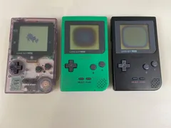 ゲームボーイポケット　本体　まとめ売り　３点　ジャンク