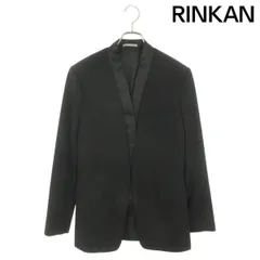 ディオールオムスペンサージャケット42ショールカラー黒