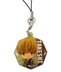 【中古】キーホルダー・マスコット(男性) 佐野玲於(タケシ) チャームキーホルダー g-sword Ver. 「HiGH＆LOW THE LAND」 ガチャ景品