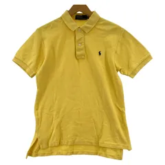 Polo by Ralph Lauren ポロバイラルフローレン ワンポイントロゴ刺繡ポロシャツ sizeM/イエロー