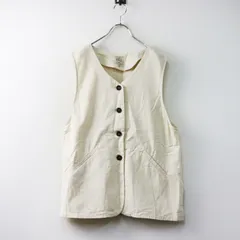 美品 サマンサモスモス Samansa Mos2 SM2 コットンリネンロングベスト F/ベージュ ジレ ビスチェ 羽織り トップス【2400014540758】