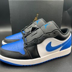 新品 26.5cm Nike Air Jordan 1 Low "Black/White/Royal Blue" ナイキ エアジョーダン1 ロー "ブラック/ホワイト/ロイヤルブルー" 553558-140 スニーカー