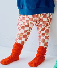 ヘビロテしたくなる総柄ストレッチタックパンツ　p.premier P120015 レッド