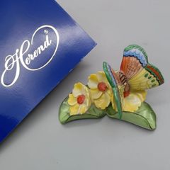 ヘレンド HEREND フィギュリン 花と蝶 ヴィクトリア