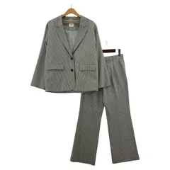 LOWRYS FARM ローリーズファーム チェックジャケット＆パンツセットアップ size上F下M/グレー系