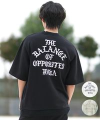 【ムラスポ公式】新品 RVCA ルーカ メンズ 半袖 Tシャツ 半袖スウェットTシャツ バックプリント BF041-007