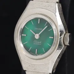 ORIENT　オリエント　AT 自動巻　腕時計　グリーン文字盤　カットガラス オリエントスター M42 ダイバー1964 2nd エディション F6 デイト