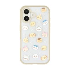 【新着商品】総柄 ケース 対応 iPhone16 CK-55A Clear IIIIfit ちいかわ グルマンディーズ
