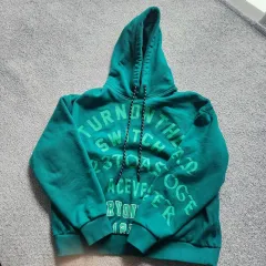 スイッチ SWITCH124 エデニック グリーン BIG レタリング フーディー