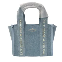 ♪3157 ケイトスペード ニューヨーク kate spade NEW YORK KIP デニム ミニ トート 斜め掛け 2WAY KL066 403 アウトレット レディース 未使用 梱包未開封