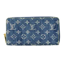 ルイ ヴィトン LOUIS VUITTON レディース モノグラム デニム ジッピーウォレット M82958 CA2097