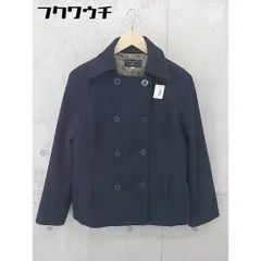 ◇ MAMAIKUKO de PARIS ママイクコ Pコート ジャケット サイズ40 ネイビー レディース 【中古】 【1102160000339】のサムネイル