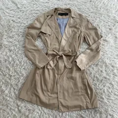 【訳あり】ZARA BASIC （ザラ ベーシック） スプリングコート トレンチコート レディースMサイズ