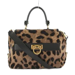 極美品【希少】フェラガモ スモールソフィア　ガンチーニ 2way バッグ フェラガモ Ferragamo スモール ソフィア ガンチーニ ハンドバッグ