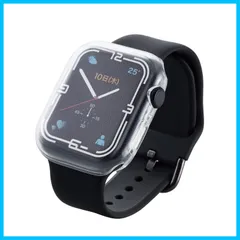 【特価商品】フルカバーケース 対応] 7 8 ソフト Watch Watch [Apple クリア 45mm カバー ケース AW-21AFCUCR (アップルウォッチ) Apple エレコム
