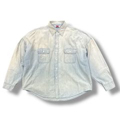 参考上代62700円 SAINT MICHAEL 24AW SHIRT デニムシャツ セント