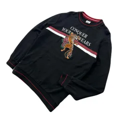 zara ザラ　オーバーサイズ　虎　プリントスウェット　タイガー　Lサイズ ZARA - 完売品 ザラ 虎 タイガー ジャガード スウェット シャツ