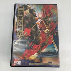 三國志英傑伝　3.5インチ版　PC9801シリーズ【レトロゲーム】