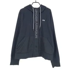 UNDER ARMOUR(アンダーアーマー) レディース 起毛裏地 ジップアップパーカー フード付き チャコール ( HU34797 )