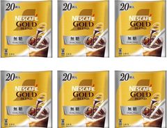 ネスレ日本 ネスカフェ ゴールドブレンド ポーション 無糖 20個×6個