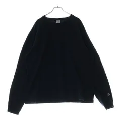 CHAMPION (チャンピオン) T1011 ティーテンイレブン ロングスリーブ ポケット MADE IN USA Tシャツ 長袖カットソー ネイビー