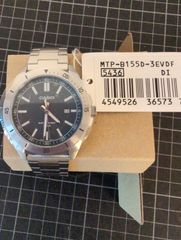 [カシオ] CASIO スタンダード クオーツ アナログ 5気圧防水 腕時計 MTP-B155D-2EV