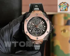 Hublot Big Bang 自動巻き 時計　訳ありベルトなし Hublot Big Bang ウニコ 自動巻き時計 - メルカリ