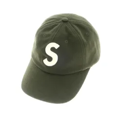 【中古】シュプリーム Supreme 2019年秋冬 Wool S Logo 6-Panel ウール 6パネルキャップ モスグリーン【メンズ】のサムネイル