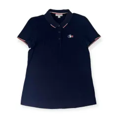 LACOSTE SPORT ラコステ スポーツ トリコロール ワニ 鹿の子 半袖 ポロシャツ 38/ネイビー レディース