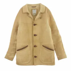 VISVIM ビズビム コート 16AW 0116205014002 イタリア製 PATTON COAT IT リアルムートンレザー コート ジャケット ベージュ系 3【中古】のサムネイル