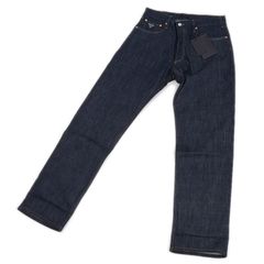 プラダ トライアングルプレート デニムパンツ ブルー メンズ 32インチ GEP