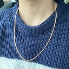 【60cm】チェーンネックレス ゴールド メンズ レディース アクセサリ