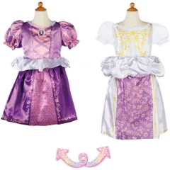 タカラトミー キッズコスチューム ディズニープリンセス マジカルくるりんドレス ラプンツェル 5歳以上 おもちゃ