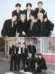 【中古】キャラカード [単品] BTS(防弾少年団) フォトカード2枚セット 「PERMISSION TO DANCE ON STAGE - SEOUL」 ジップアップフーディー(パーカー)付属品