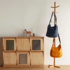 ハンガーラック Woody(ウッディー)　ポールハンガー 木製のサムネイル