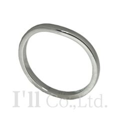CARTIER　カルティエ　バレリーナ　ウェディング　リング　2MM　B4092858　Pt950　＃58　ブランドジュエリー　アクセサリー　指輪　18号　プラチナ　PT　カーブ　バンド　結婚　マリッジ　ロゴ【中古】【76124】