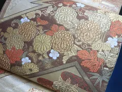 2502-83 袋帯 美品 正絹 着物