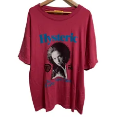 美品 25SS HYSTERIC GLAMOUR ヒステリックグラマー EROTIC CHICKS オーバーサイズTシャツ 半袖 カットソー 01251CT29 F ピンク メンズ レディース 古着 中古 USED 美品 25SS HYSTERIC GLAMOUR ヒステリックグラマー EROTIC CHICKS