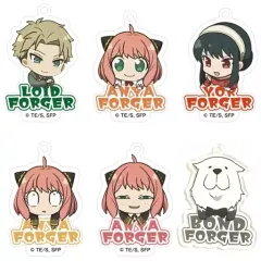 【中古】雑貨 全6種セット 「SPY×FAMILY にいてんごきょろきょろアクリルキーホルダー」