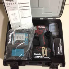 【未使用品】★マキタ(makita) コードレスインパクトドライバー TD173DGXAR レッド 赤 限定色【戸田店】
