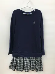 ポロ ラルフローレン POLO Ralph Lauren ワンピース M(8-10) ネイビー系 ラルフローレン株式会社 正規品 2509WS129