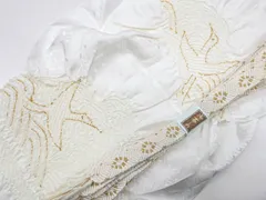 【一輝堂】【着物】 和装小物 帯締め 帯揚げ セット 帯締 帯揚 礼装用 絞り 平組 金糸 25w04-5203