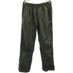 adidas アディダス トレーニング ロング ウインドパンツ OT グレー ウォームアップ レディース 古着