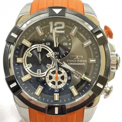 【中古】TECHNOS T8A921橙 ラバーベルト[19]のサムネイル