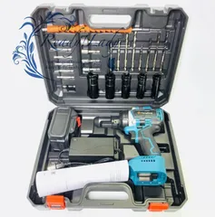 電動 インパクトレンチ タイヤ交換 30点セ ット1台多役 21V 電動ドリルドライバー 充電式ブラシレスモーターを搭載 電動工具セット新品