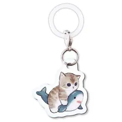 【中古】ストラップ サメにゃんC 「mofusand ふらっとめじるしアクセサリー」