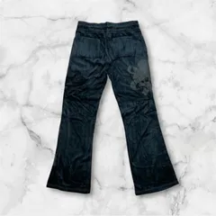 Ed Hardy エドハーディー トラックパンツ ベロア 黒 ブラック 楽天市場】レディース パンツ（ブランドエドハーディー