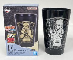 BANDAI SPIRITS 이치 반 쿠지 NARUTO-나루토- 질풍전 닌노 정 E상 우치하 사스케 아트 텀블러